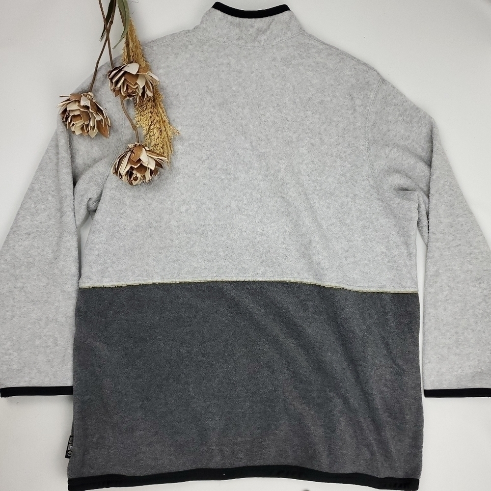 Mickey Unltd Vintage Disney Gray Fleece Sweater XL - Picture 2 of 13